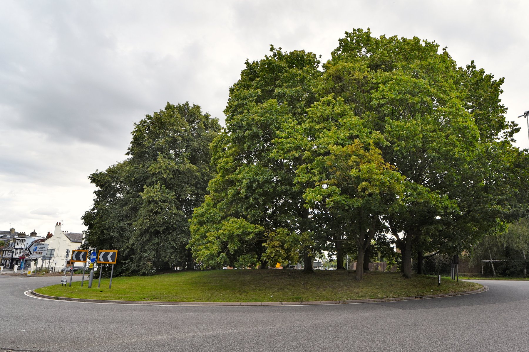 Photograph of Hale Road roundabout of the A414 Gascoyne way at Hertford