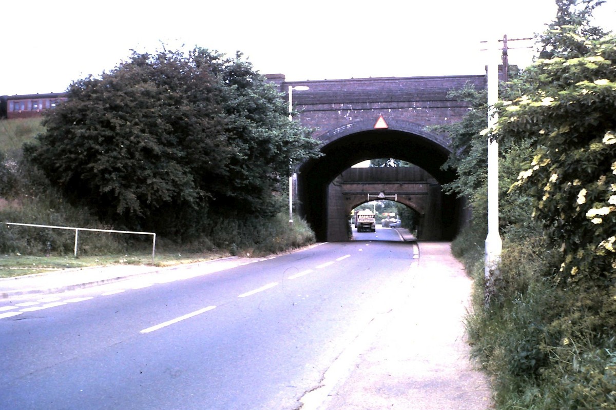 Photo of bridges over Hertingfordbury Road